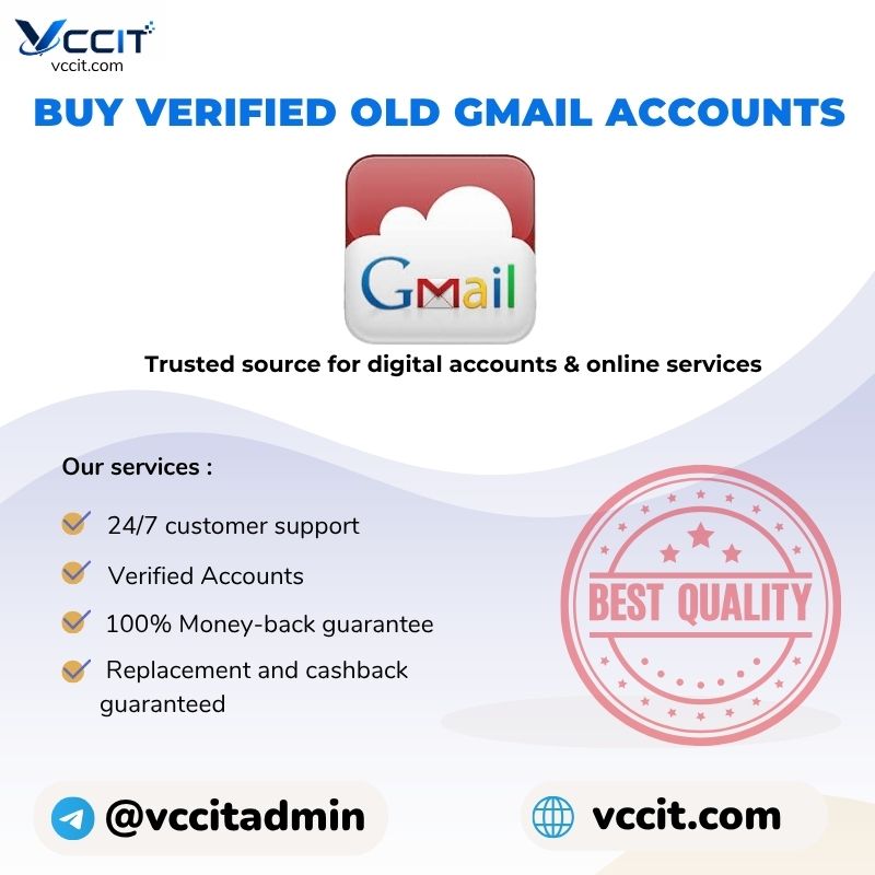 Buy Verified Old Gmail Accounts – 100% Instant & Secure ...