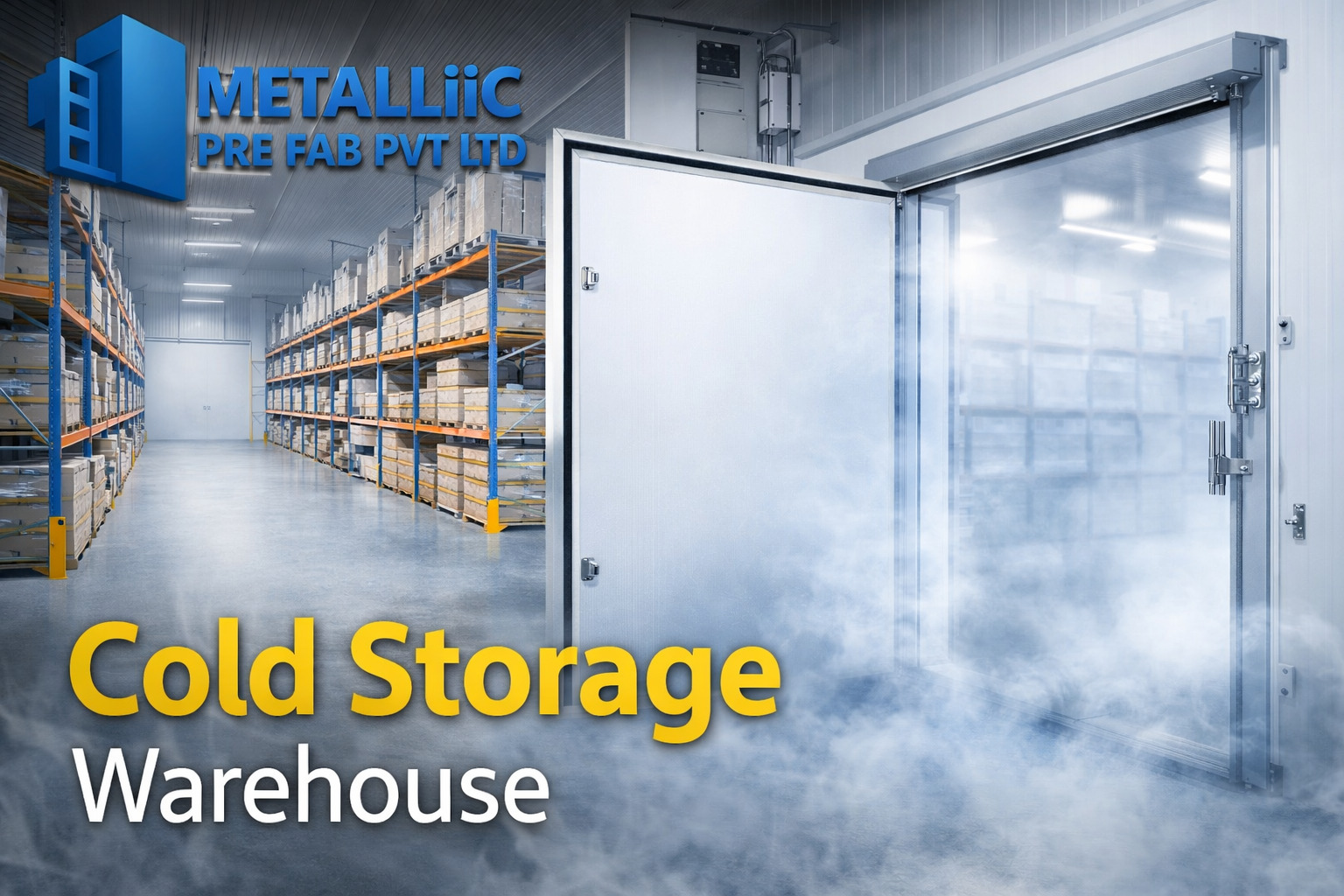 PEB Structures for Cold Storage Warehouse